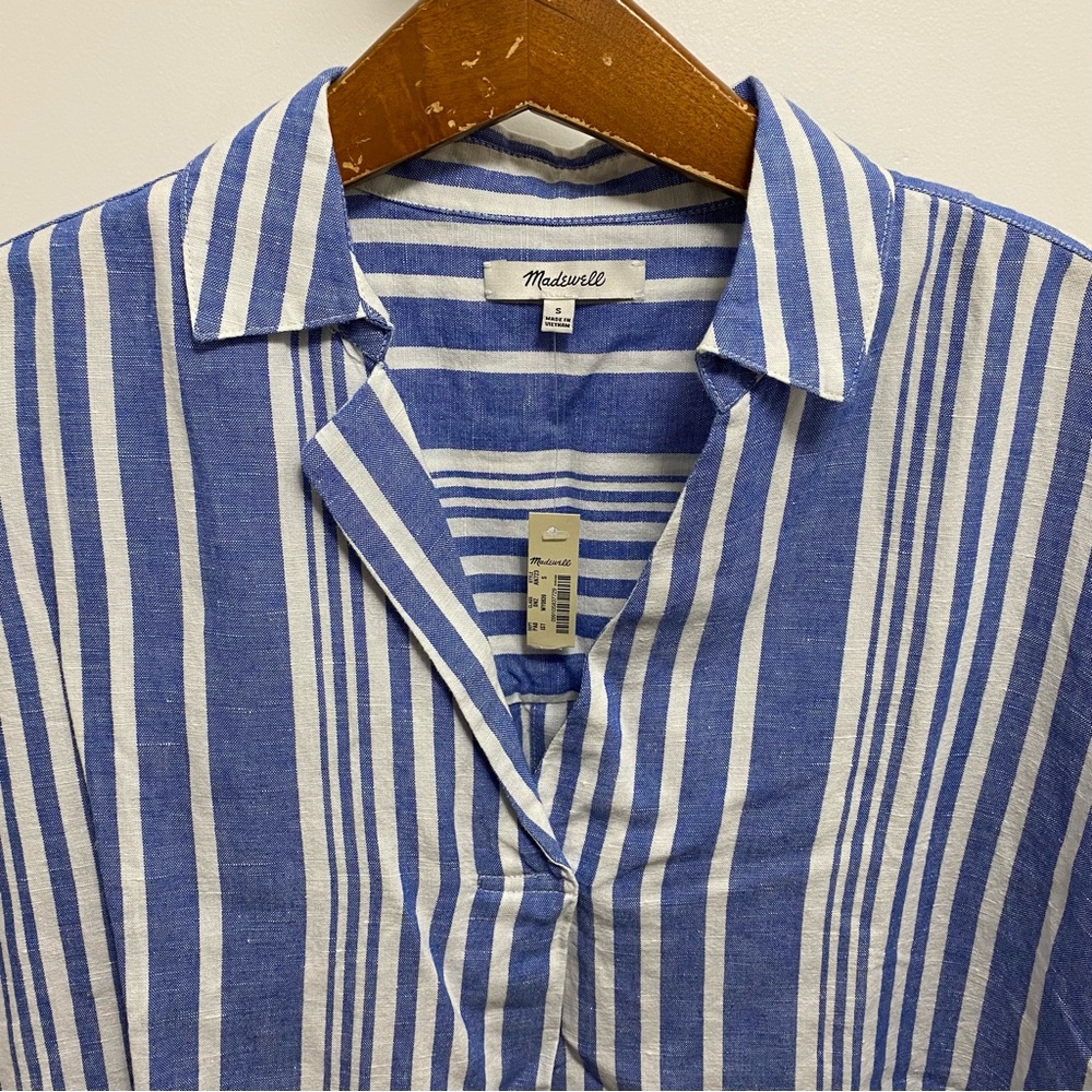 Madewell Courier Button-Back Shirt